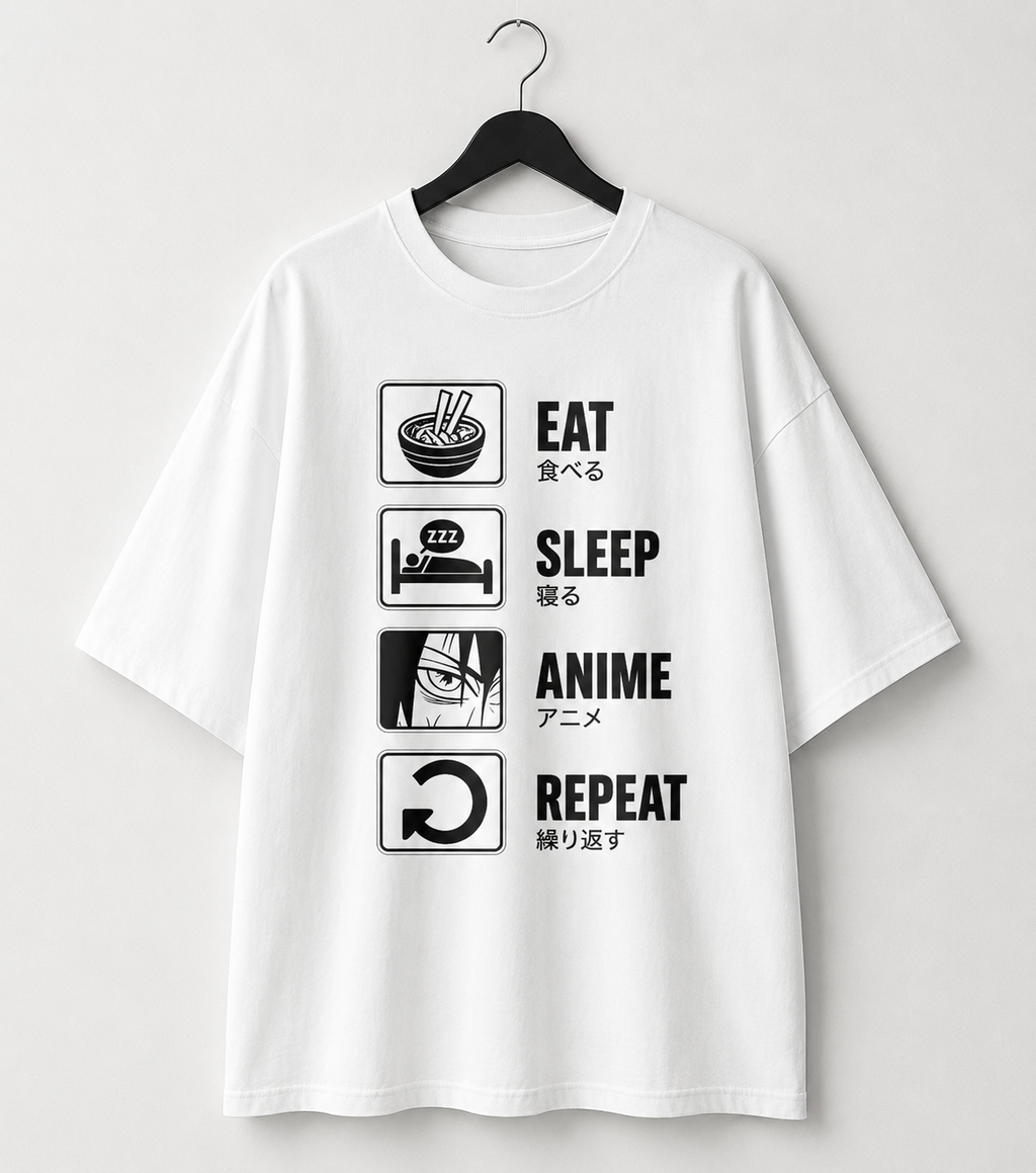 Eat • Sleep • Anime • Repeat