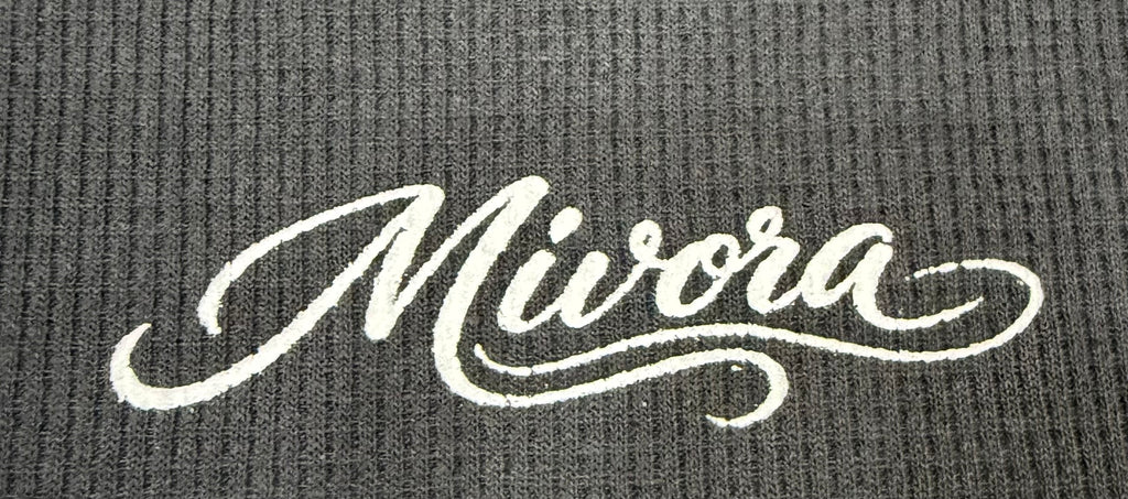 DARK-GREY WAFFLE SWEATSHIRT
