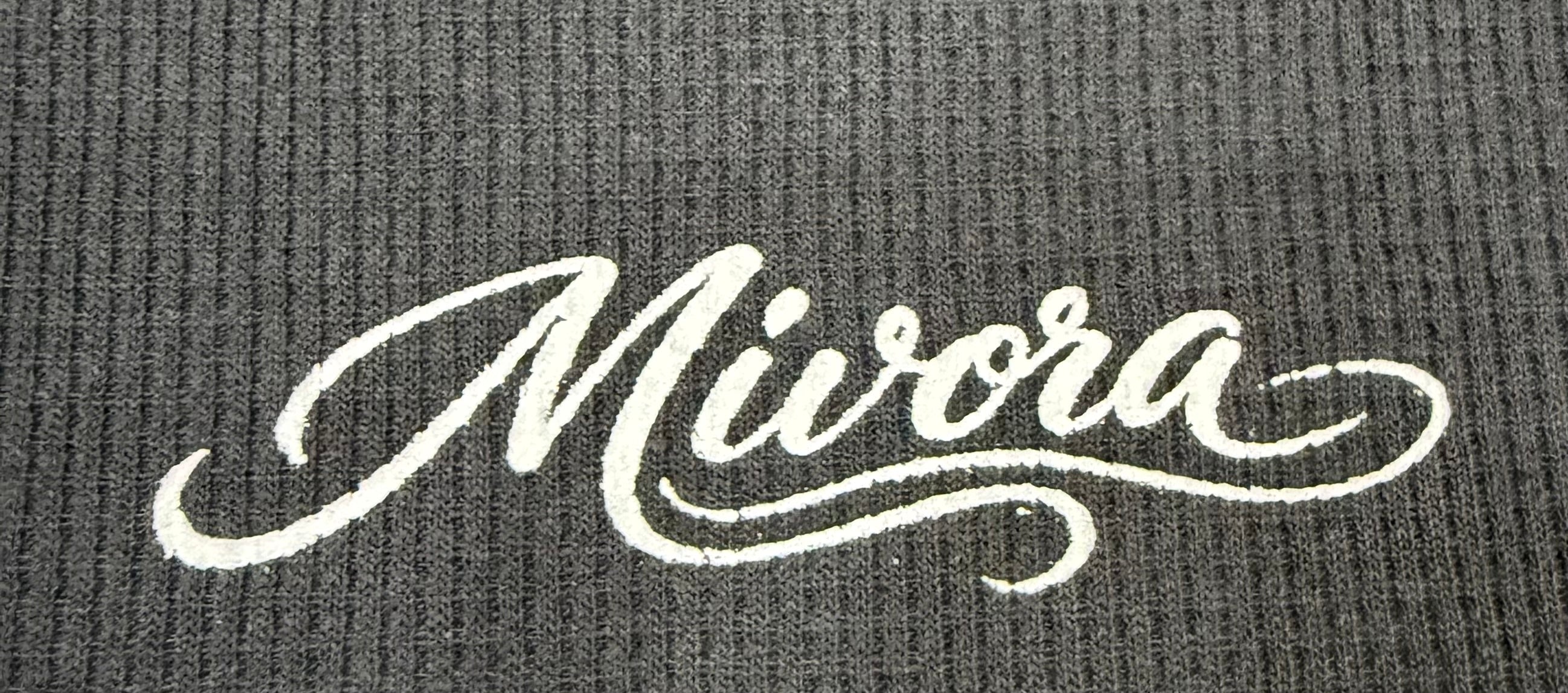 DARK-GREY WAFFLE SWEATSHIRT