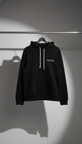 BLACK SOLID HOODIE