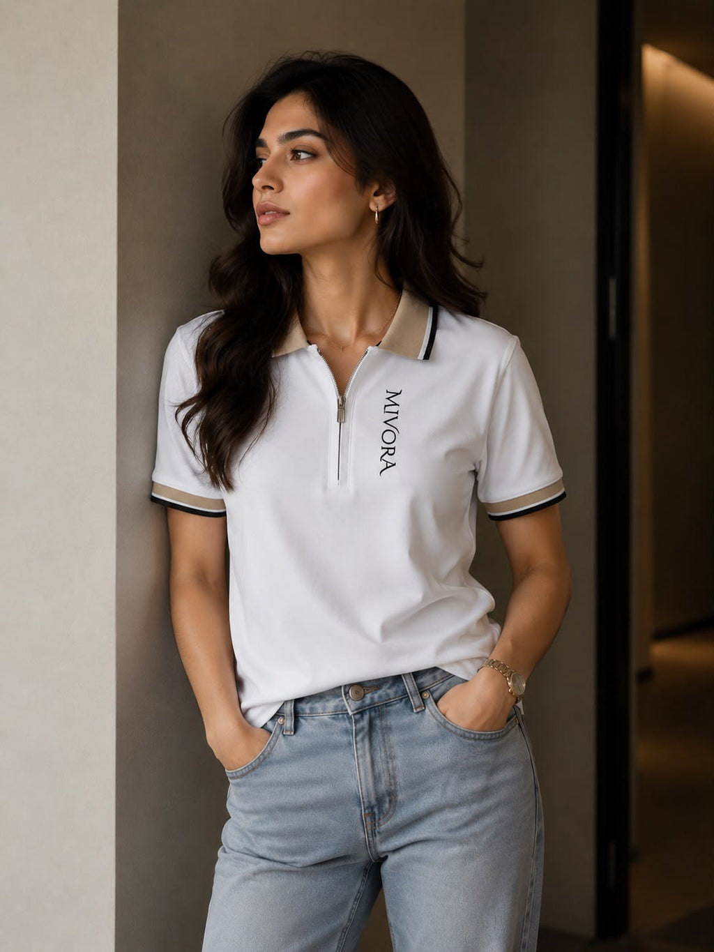 WHITE POLO