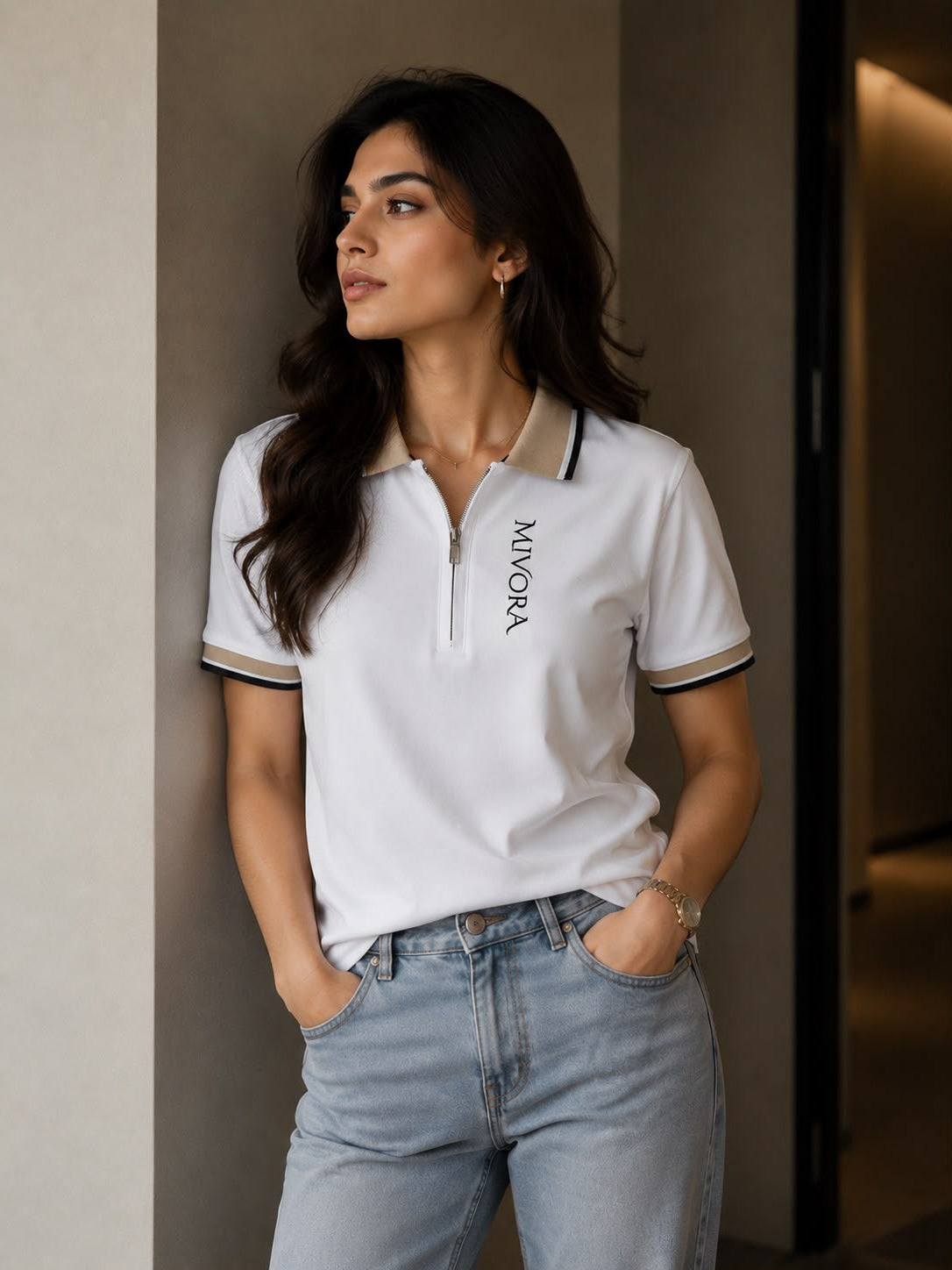 WHITE POLO