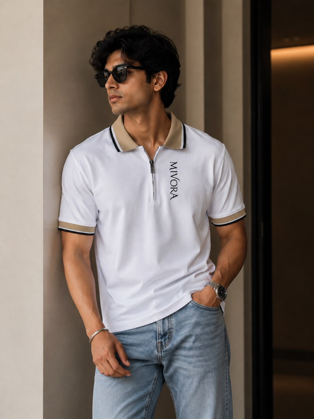 WHITE POLO