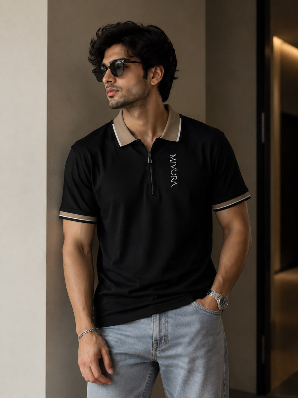 BLACK POLO